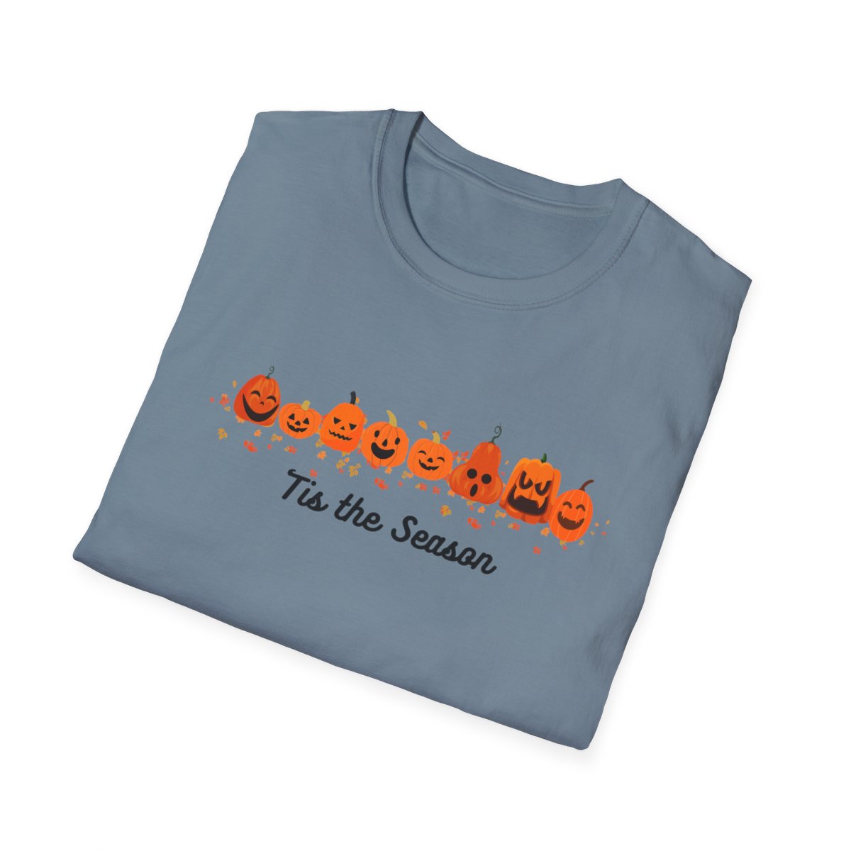 "Tis the Season" Halloween T-Shirt – Cute Jack-o'-Lanterns Design