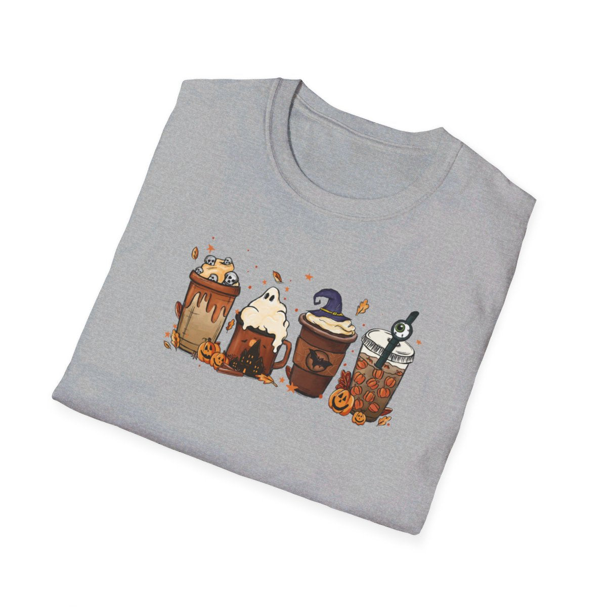 Get trendy with Spooky Coffees Halloween/Fall T Shirt -  available at Good Gift Company. Grab yours for $19.99 today!