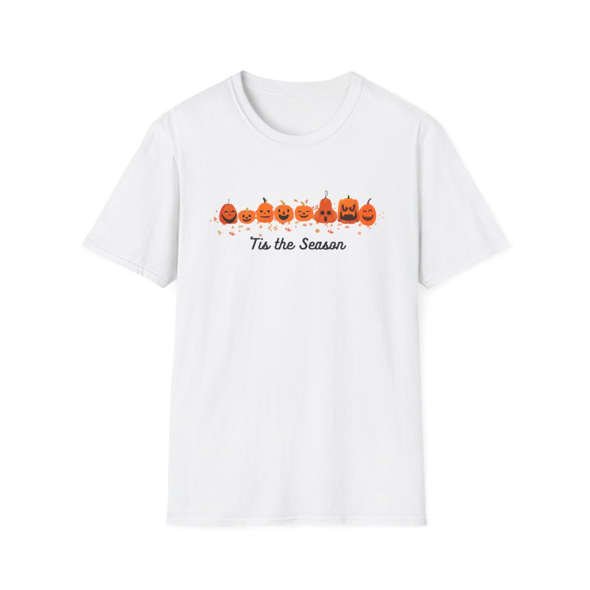 "Tis the Season" Halloween T-Shirt – Cute Jack-o'-Lanterns Design