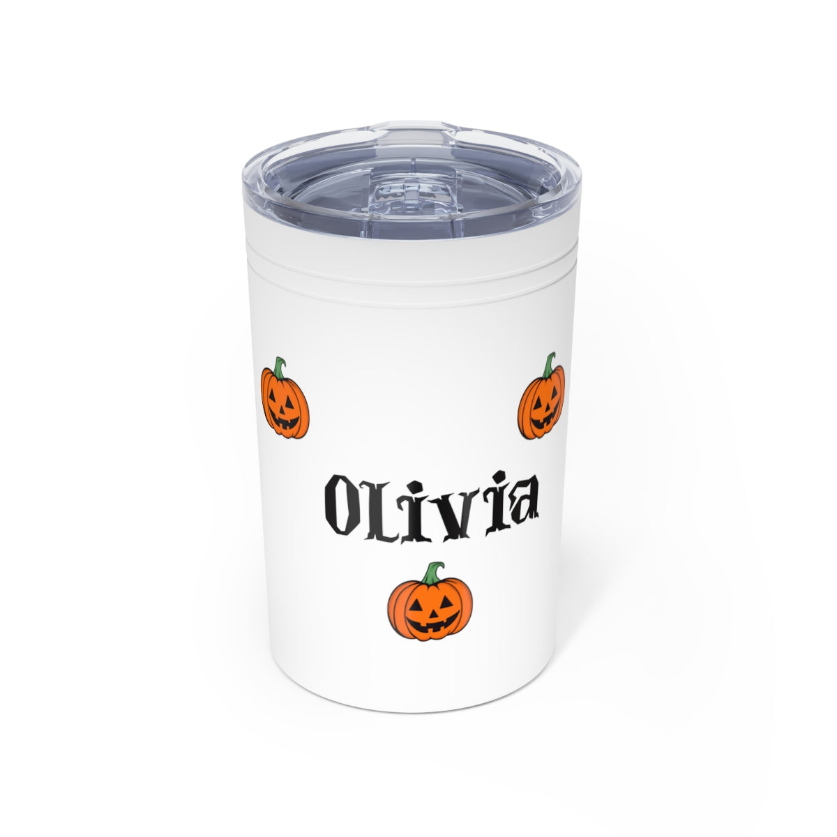 Personalized Kids Halloween Tumbler | Custom Insulated 11 oz Drinkware