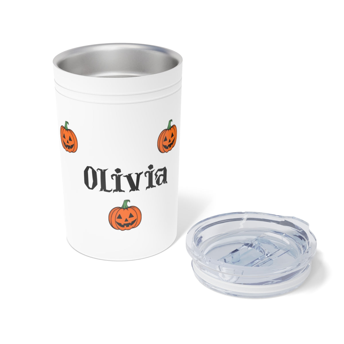 Personalized Kids Halloween Tumbler | Custom Insulated 11 oz Drinkware