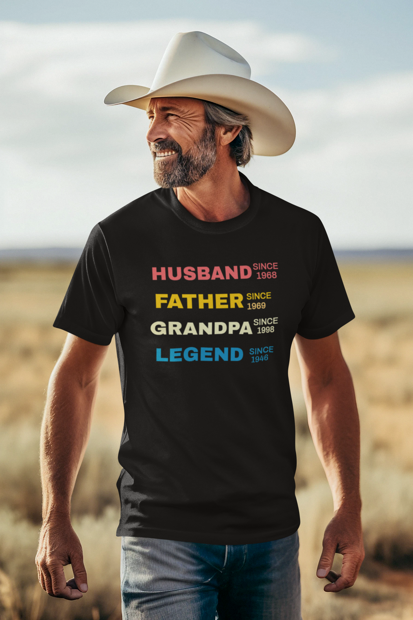 Get trendy with Husband, father, grandpa, legend Unisex Classic Tee -  available at Good Gift Company. Grab yours for $24.95 today!