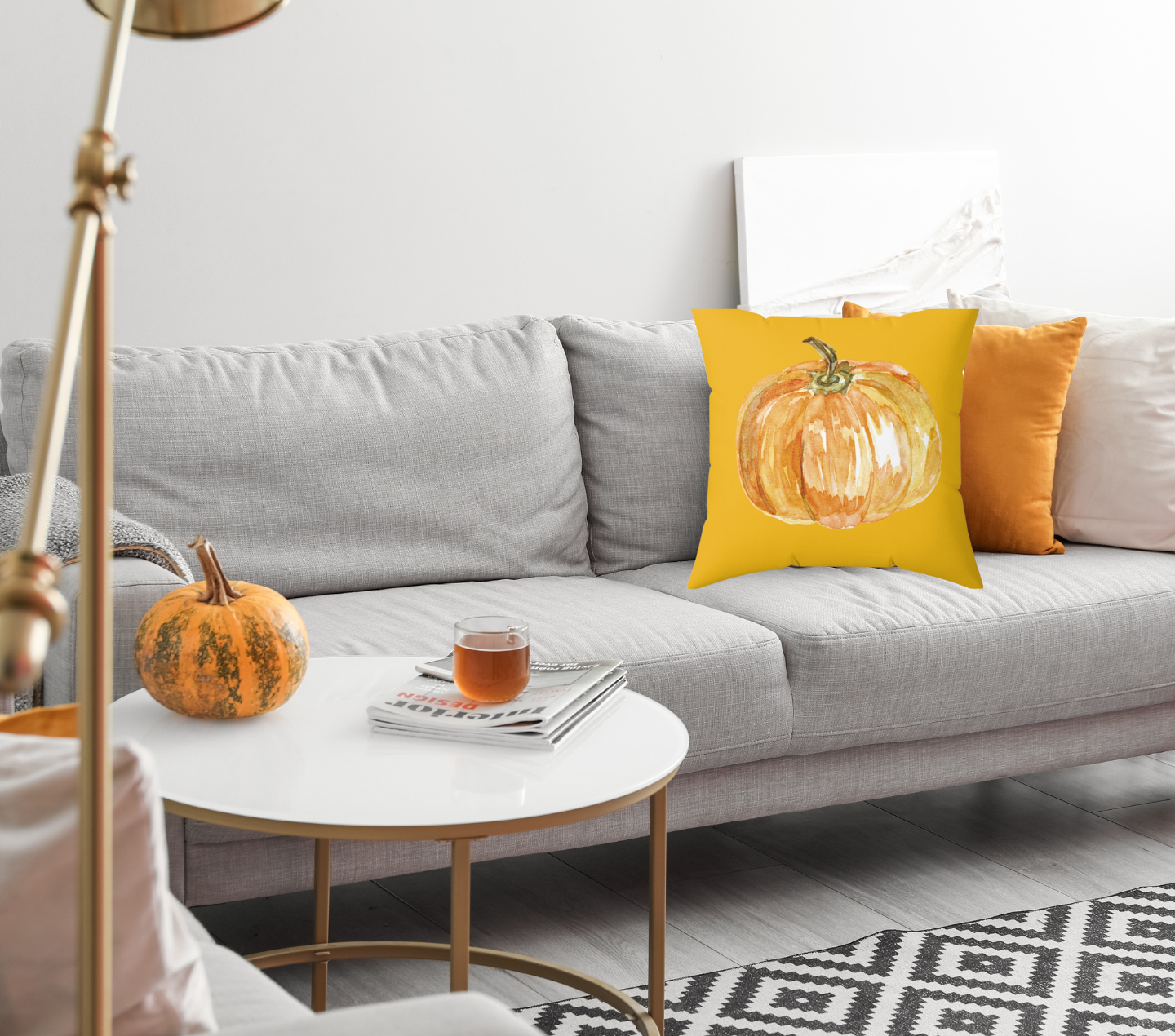 Get trendy with Fall pumpkin pillow decor Spun Polyester Square Pillow - Home Decor available at Good Gift Company. Grab yours for $13.50 today!