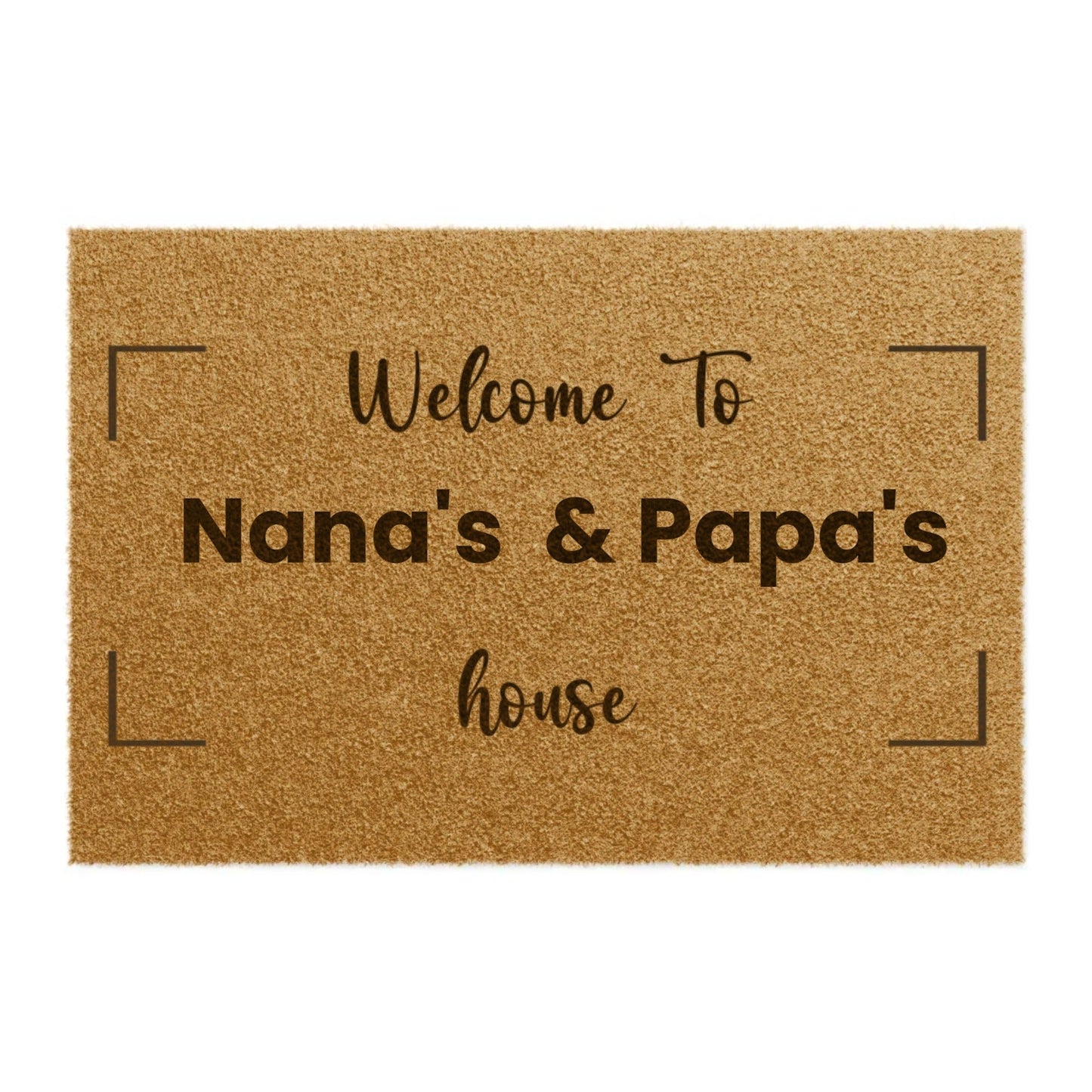 Get trendy with Welcome to Grandparents' House Doormat -  available at Good Gift Company. Grab yours for $38 today!